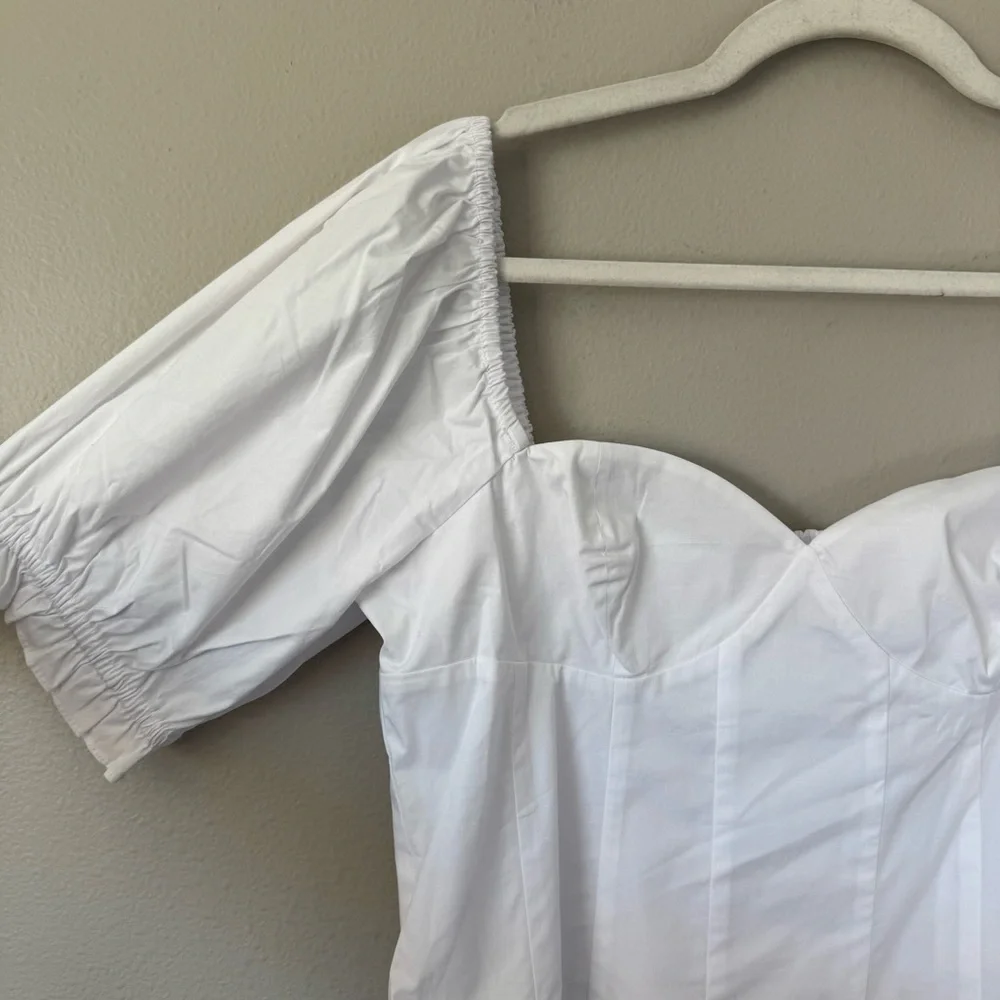 STAUD White Lina Top